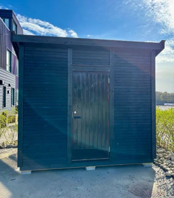 Bod 2,5x3m med skråtak, byggesett