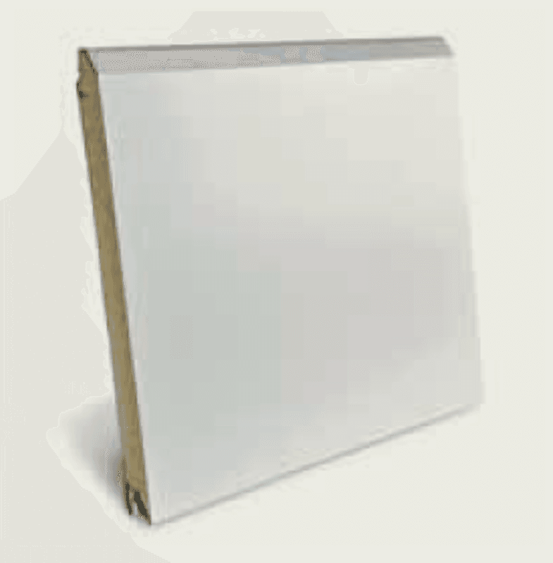 Garasjeport RF Slett – 475 cm bredde, RAL 9010 Hvit